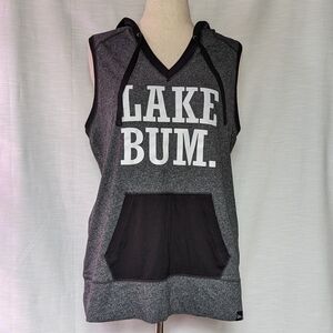 New Era Racerback Lake Bum‎ Hooded Tank Top